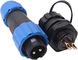 Elecbee SP13 2 Pin Aviation Connector IP68 Waterproof Male Female Plug Socket view 1