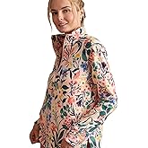 Vera Bradley womens French Terry Quarter-zip Sweatshirt With Pockets (Extended Size Range)