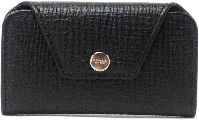 Amazon コーチ メンズ キーケース キーリング 4連 ブラック 黒 b4bk アウトレット品 並行輸入品 Coach コーチ キーケース