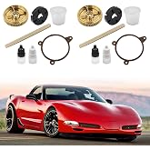 2 Pack of C5 Corvette Headlight Bronze Gear Fixes Head Light Motor Fits for 1997-2004 Chevrolet C5 Corvettes with Failed Nylon Gear