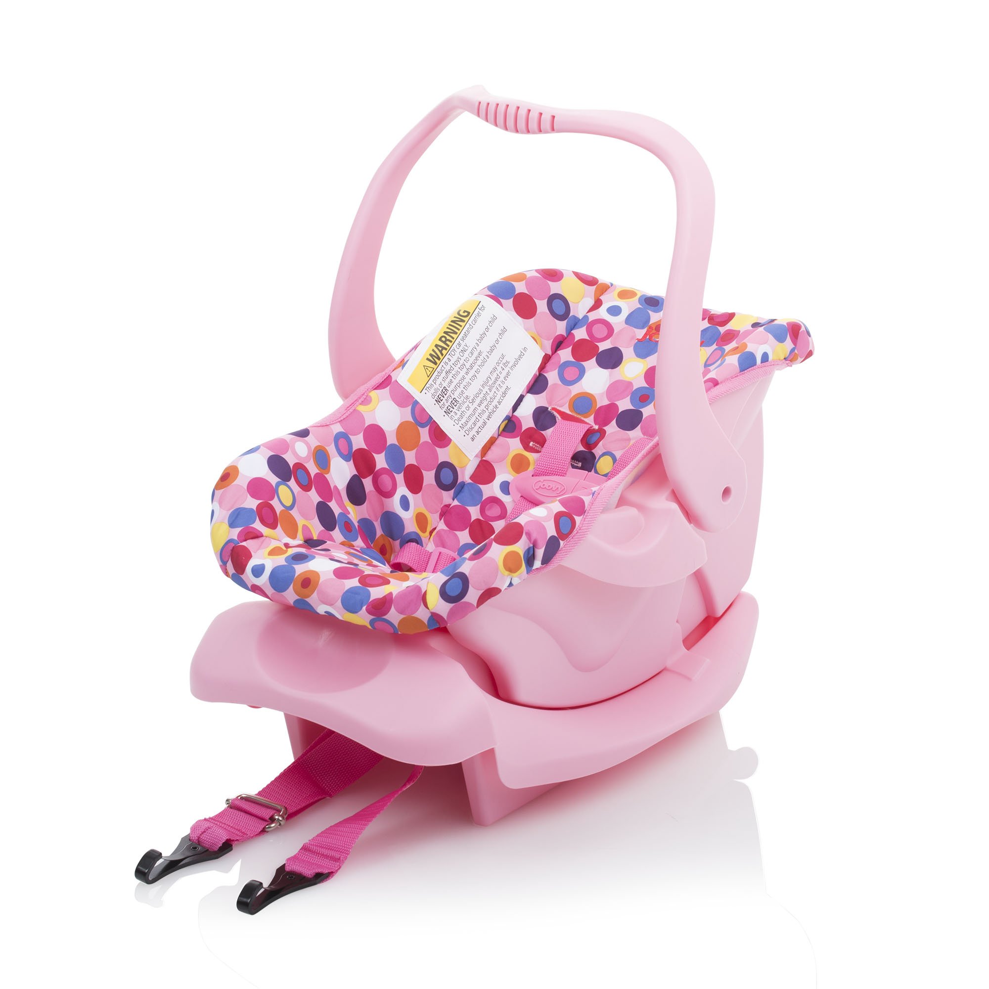 Joovy Doll Toy Car Seat Pink Dot eBay