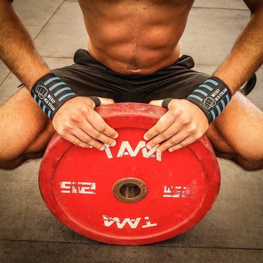 WOD Nation Wrist Wraps Weightlifting for Men & Women - Weight Lifting Wrist Wrap Set of 2 (12" or 18") + Includes Carrying Bag : Sports & Outdoors