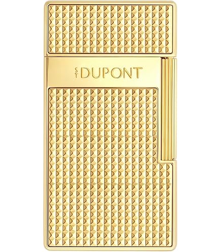Amazon.com: S.T. Dupont Big D Gold Diamond Head Lighter, 025009