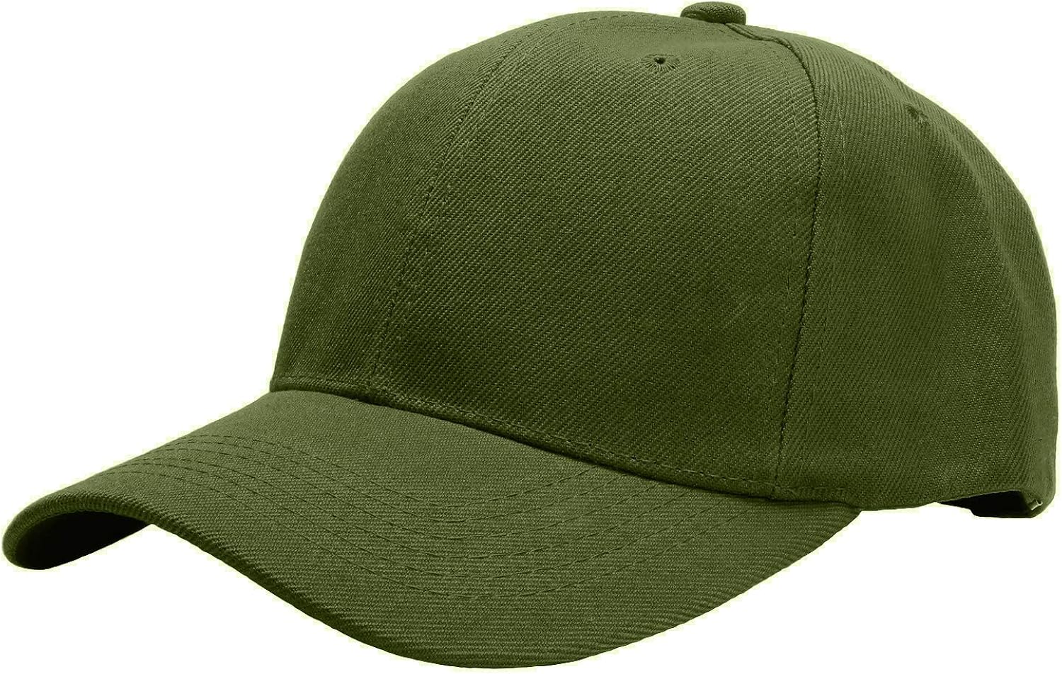 Falari Wholesale 12-Pack Baseball Cap Adjustable Size Plain Blank Solid Color (Army Green) at  Men’s Clothing store