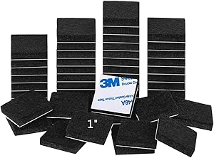 Felt Furniture Pads Black 1