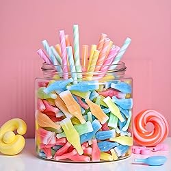 SweetGourmet Wax Candy Bottles with Drink