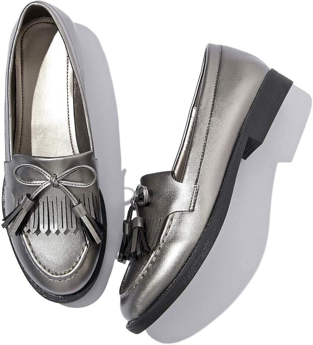 black loafers women's shoes