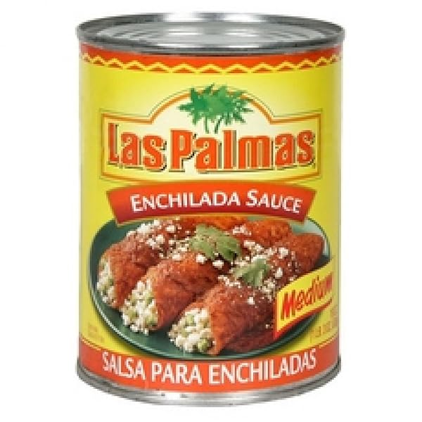 LAS PALMAS RED ENCHILADA SAUCE, MEDIUM, 19 OUNCE