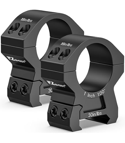 WEAVER■QUAD 1インチ” マウントリング■ウィーバー 49053 Weaver Quad-Lock Rings 49053, Tipoff, Medium, 1-Inch, Matte Black