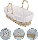 Clair de Lune Cream Fleece Liner for Moses Baskets - Soft & Washable view 4
