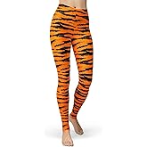 Women's Leopard Printed Leggings Animal Skin Brushed Buttery Soft Tights