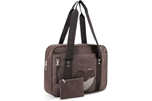 STEAMEDBUN Kawaii Ita Bag Japanese School Bag Cute Tote Bag Large Shoulder Anime Heart Purse