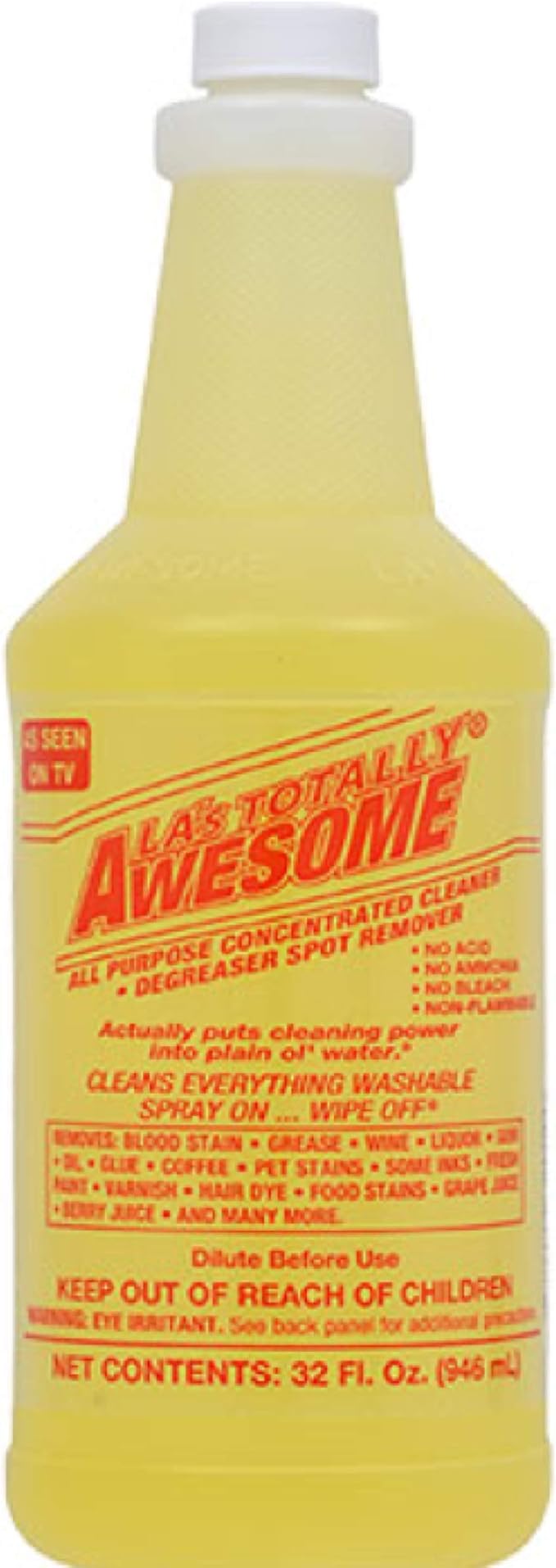 LA's Totally Awesome All Purpose Concentrated CleanerDegreaserSpot