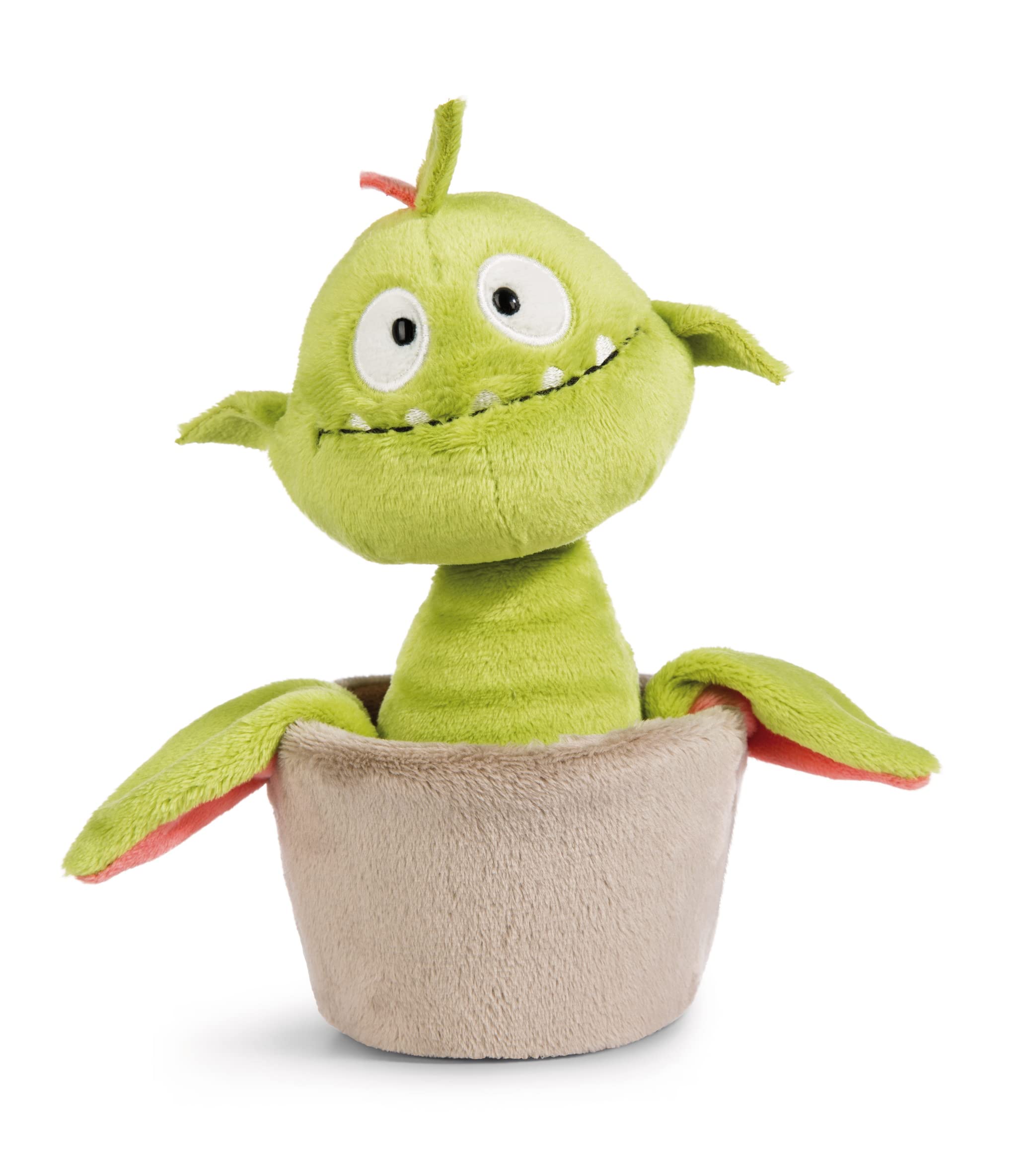 NICI Cuddly soft toy plant carnivorous Gisela 18cm green