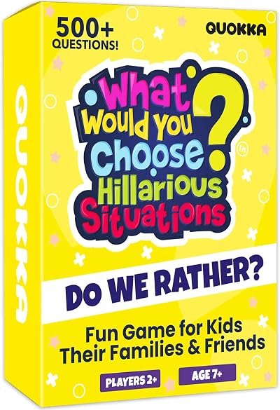QUOKKA Card Game 500+ Hilarious Situations Teens & Adults