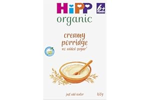 HiPP Organic Stage 1" From 6 Months" Creamy Porridge 160 g (Pack of 4)