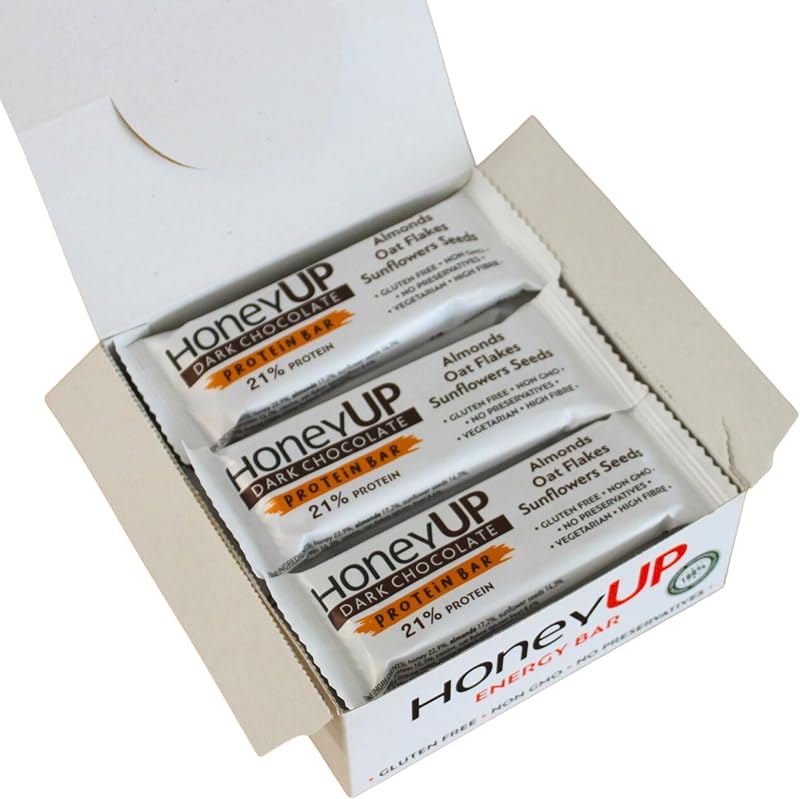 Riegel Zartbitter mit Mandeln & Hafer 12x40g – Display Box