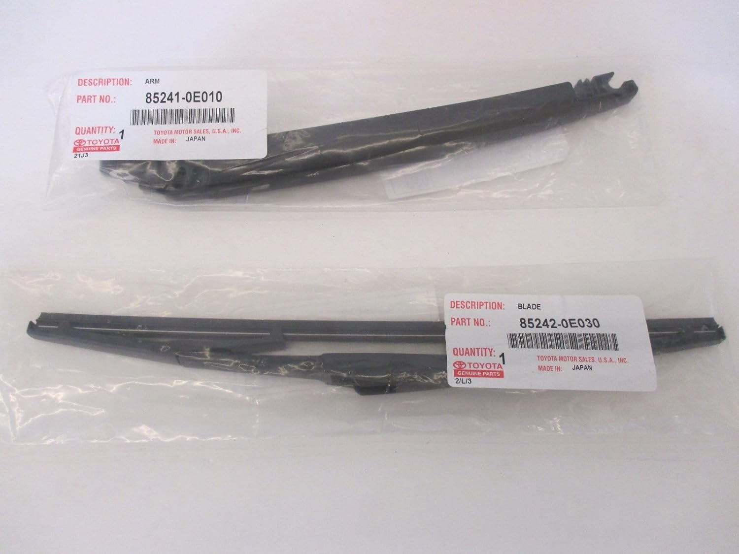 Amazon Com Lexus Oem Factory Rear Wiper Arm And Blade Set 2007 2009 Rx350 Automotive
