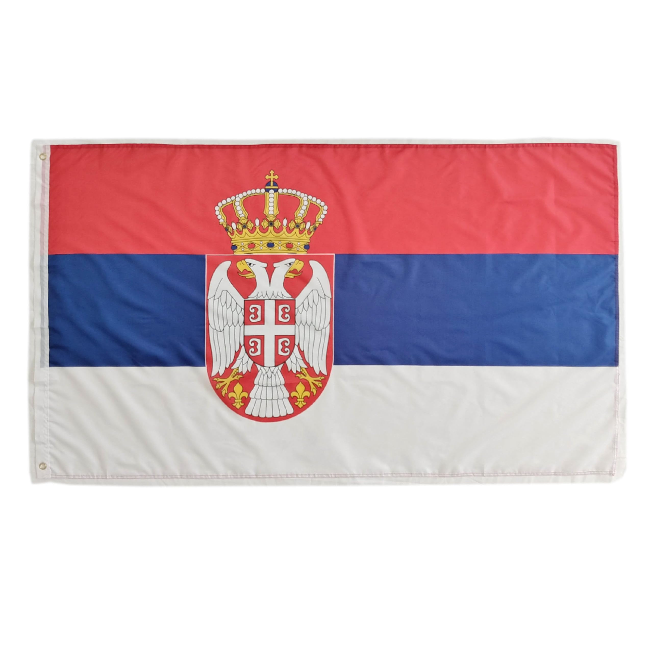 Serbia flag, Serbia flag colours, flag 150 cm x 90 cm, Serbia flag large