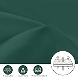 IR Imperial Rooms Emerald Microfibre Pillow Cases 2 Pack - Soft & Fade Resistant view 4