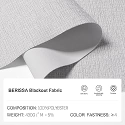 BERISSA Roman Shades for Interior Windows, Room