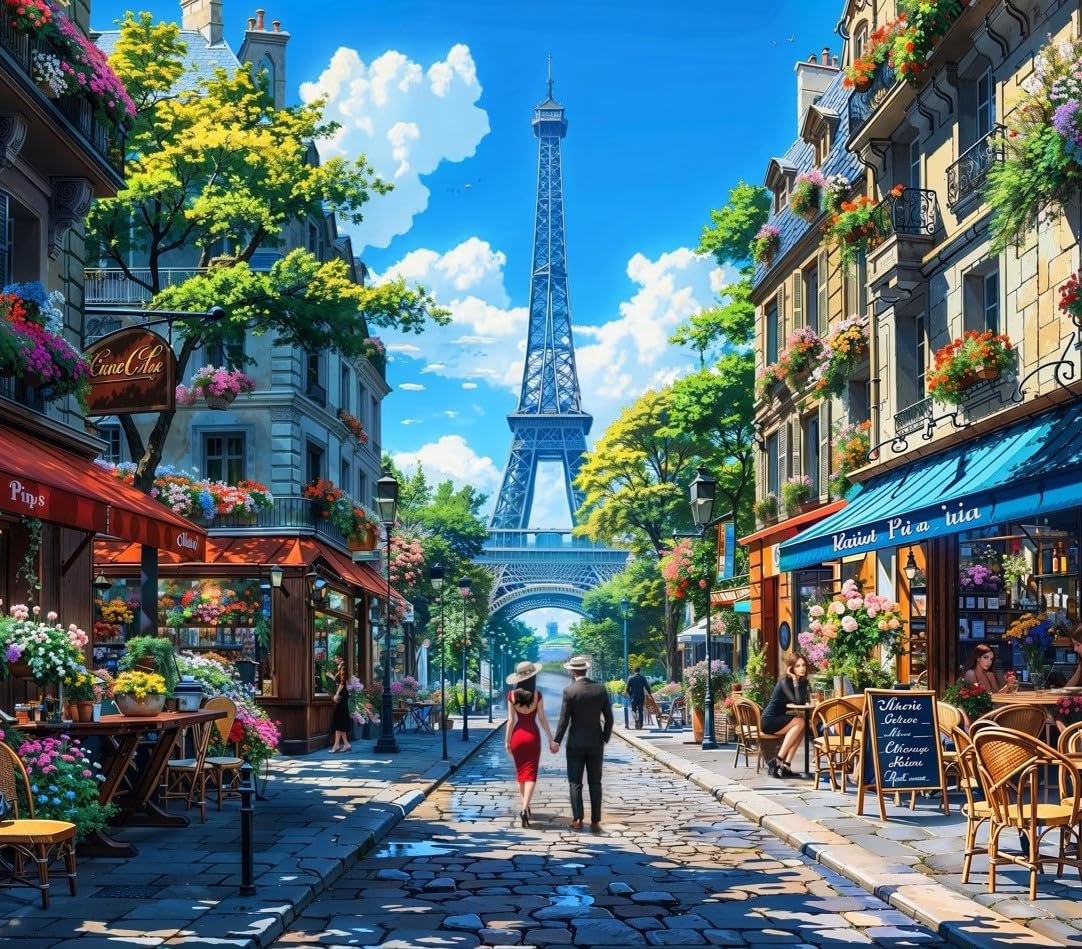 TOTBLISS 1000 piece jigsaw puzzles for adults Jigsaw Puzzles for Adults 1000Pcs Challenging Puzzle Games Premium High Resolution Landscape relaxing large floor brain teaser stress relief Gift Guide