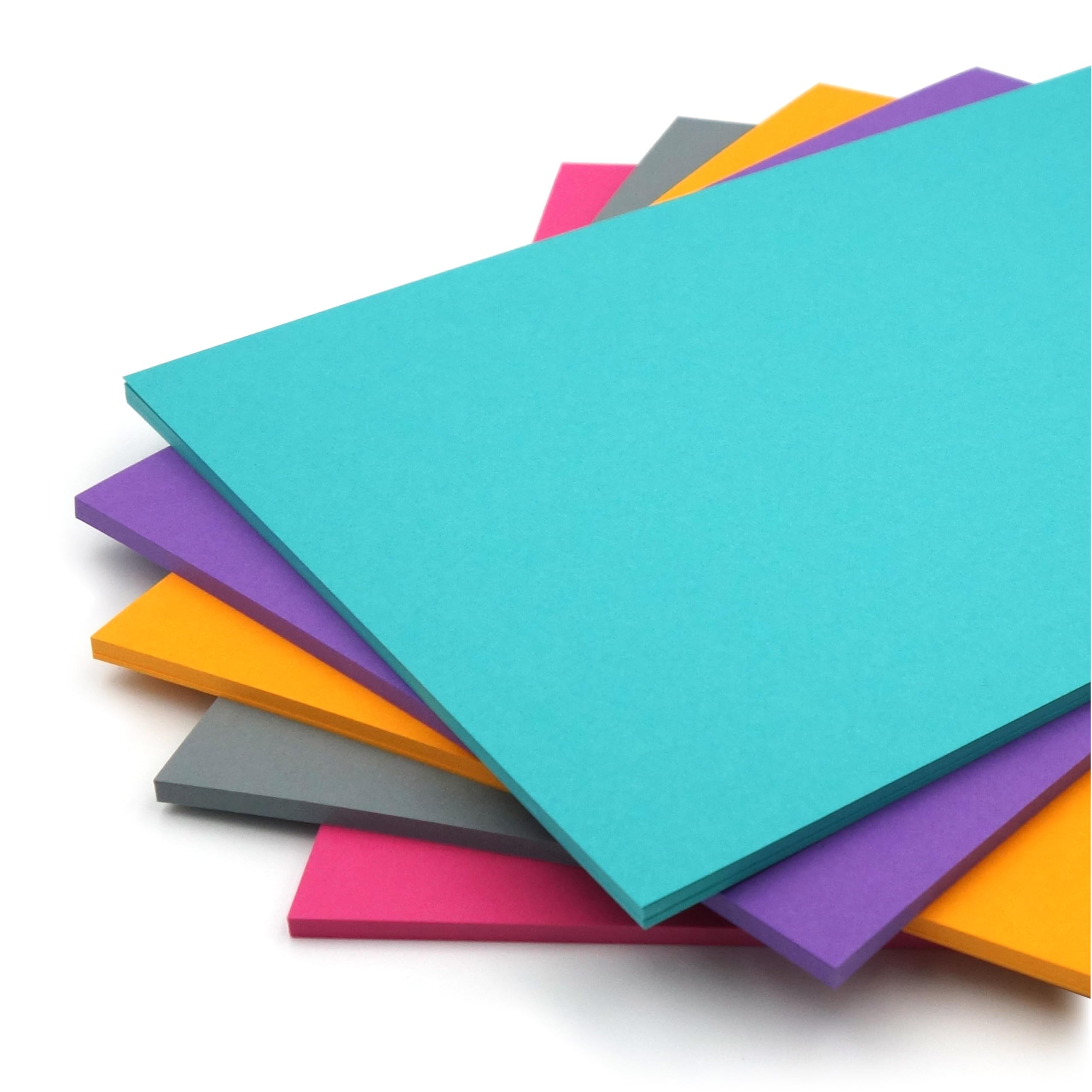 Rothmill A4 Coloured Card Stock, 175gsm Weight and 230 Micron Thickness, Multicoloured Card Pack with 5 Retro Colours, Ideal for Arts and Craft, Office and Stationery Use - 100 Sheets