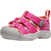 KEEN Unisex-Child Newport H2 Closed Toe Water Sandals,Very Berry/Fusion Coral,6 Toddler