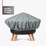 FiNeWaY Fire Pit Cover Round 131cm Heavy Duty Waterproof UV Protection view 5