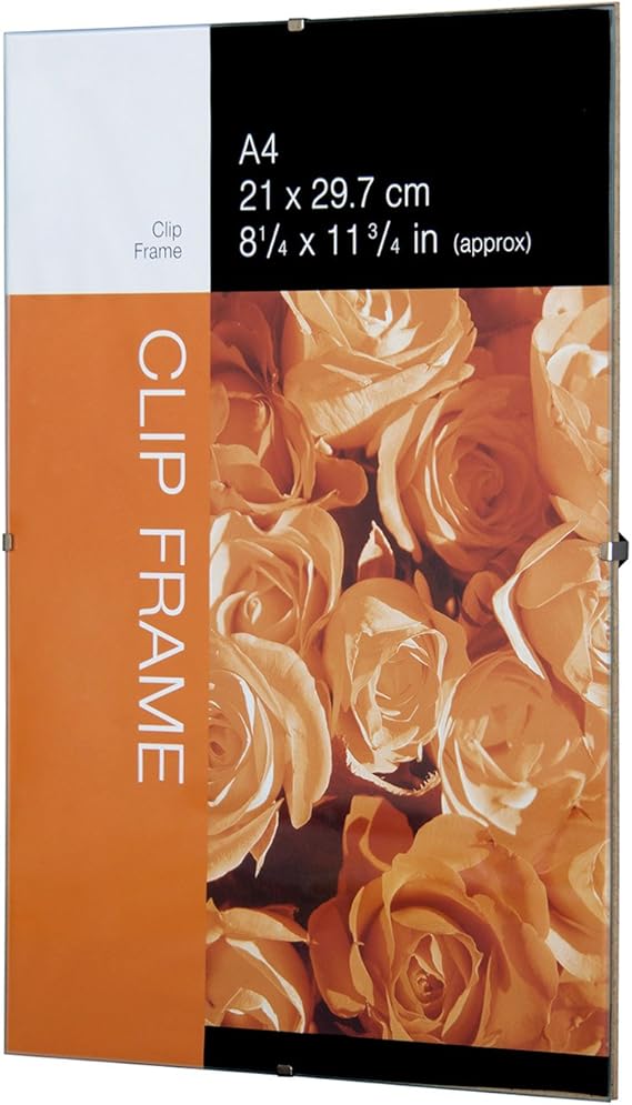 Nielsen Glass Clip Frames A5/15 x 21 cm (Box of 12) Amazon.co.uk
