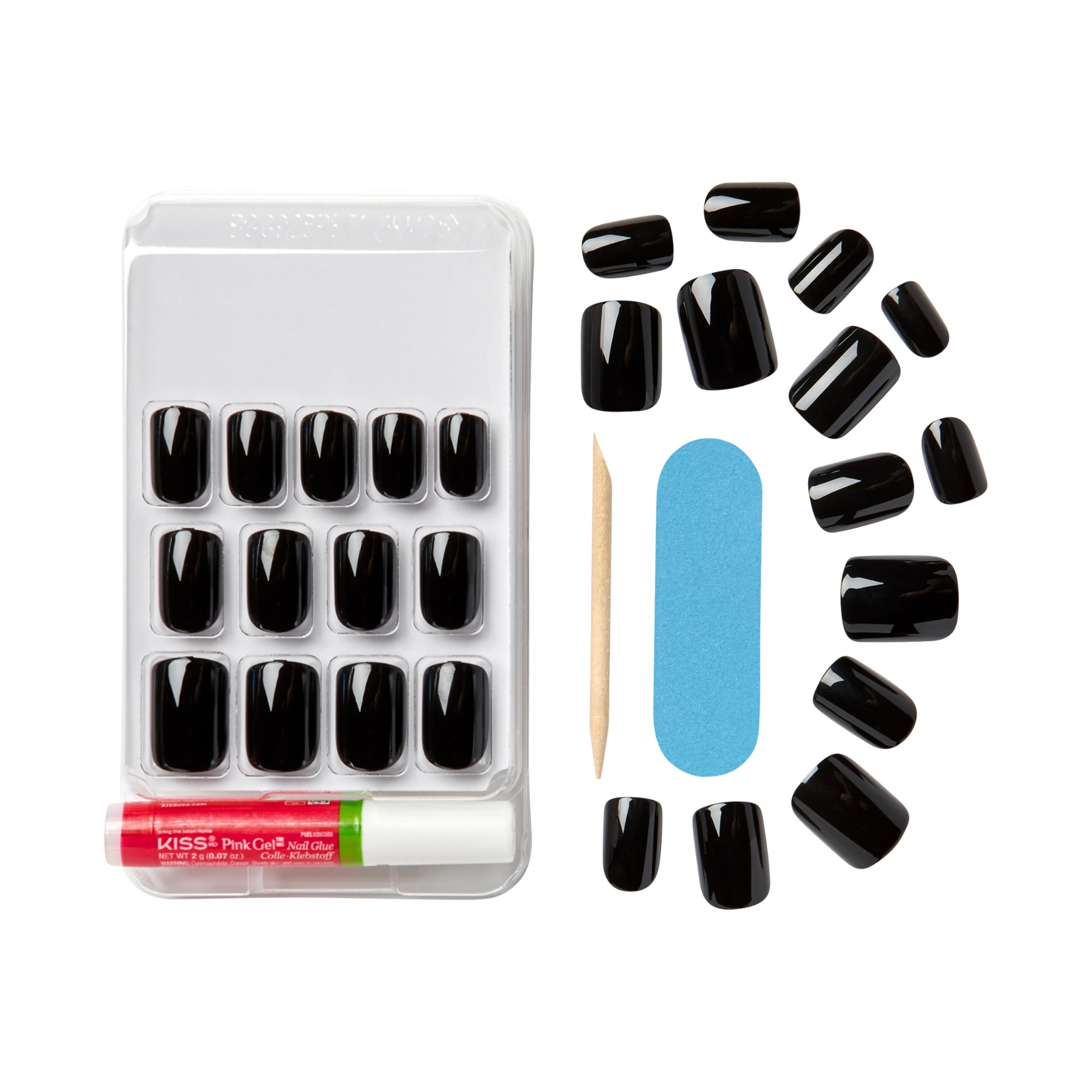 Kiss Gel Fantasy Ready-to-Wear Gel Nails - Aim high (783951) - Image 4