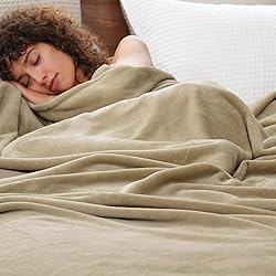 PHF Ultra Soft Fleece Blanket Queen Size, No Shed