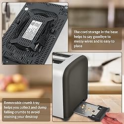 SEEDEEM Toaster 2 Slice, Full Touch Control