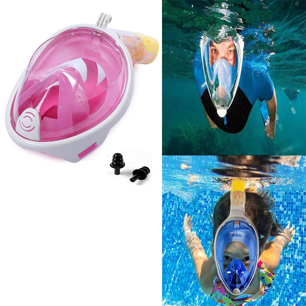 Máscara de buceo Aliyao Gafa Integral panorámica ° con tecnología balística Buceo