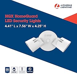 Lithonia Lighting HGX LED 2RH 40K 120 WH M2