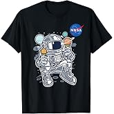Astronaut Planet Ice-Cream NASA T-Shirt