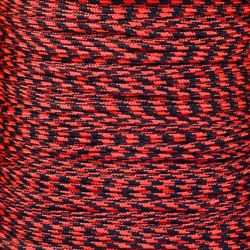 Paracord Planet 43kg Paracord – 1 Strand Type I Parachute Cord for Outdoors and DIY – Black Widow (30 m)