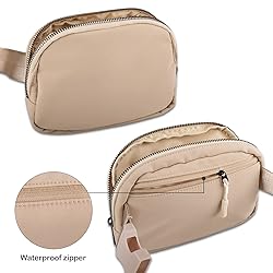 Fanny Pack, Belt Bag for Women and Men, Adjustable