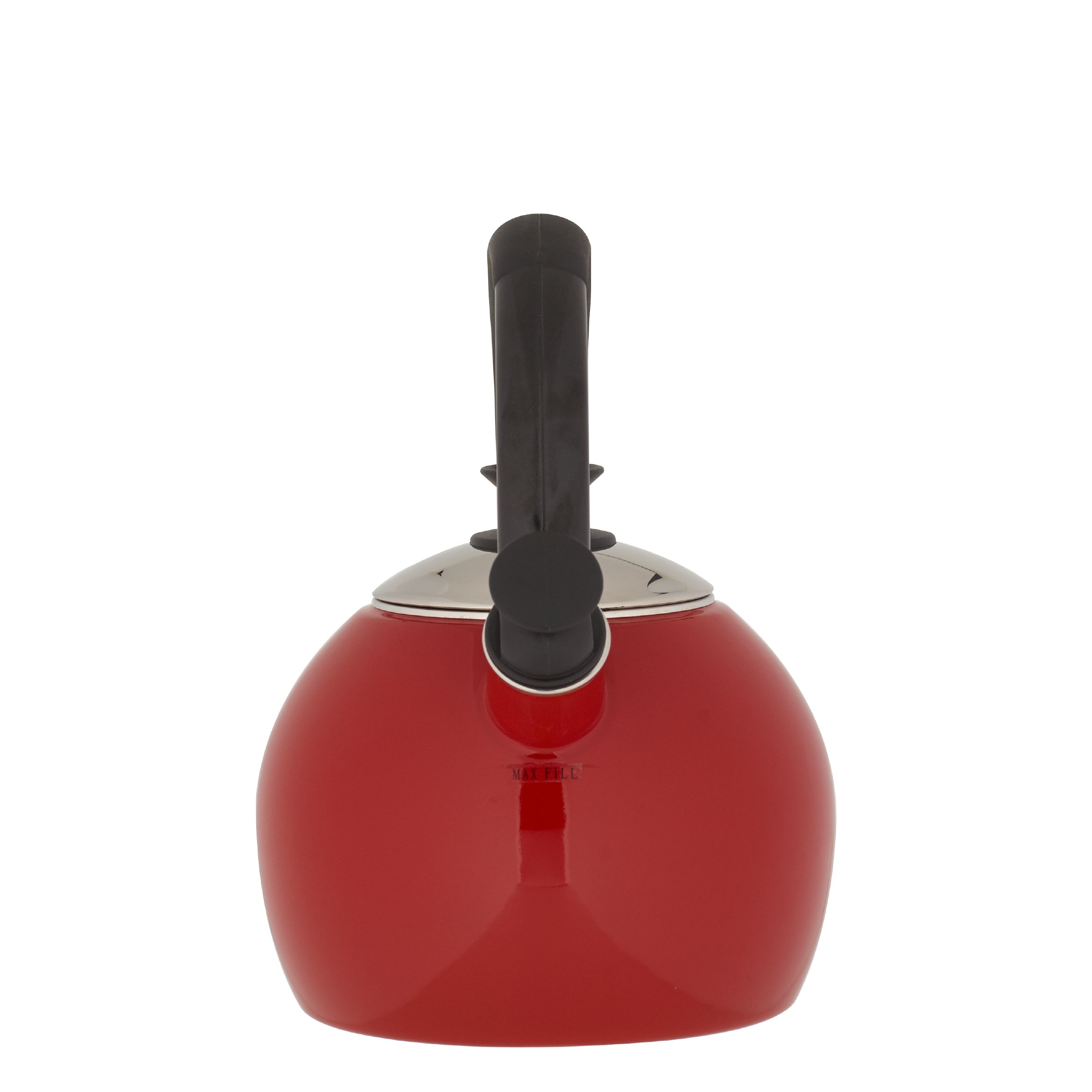 Copco 25031040 Camden EnamelonSteel Tea Kettle, 1.5Quart, Red