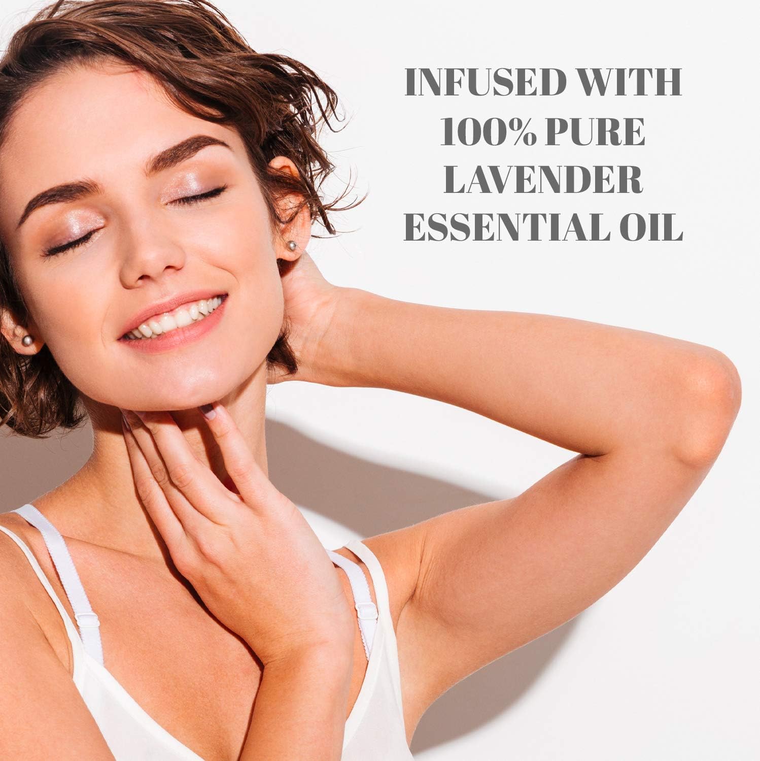 Sensual Massage Oil with Relaxing Lavender Almond Oil and Jojoba for Men and Women – 100% Natural Hypoallergenic Skin Therapy with No Artificial or Added Ingredients - Made by Maple Holistics: Health & Personal Care