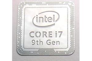 VATH Made Sticker Compatible with Core i7 9th Generation 18 x 18mm / 11/16" x 11/16" [974]