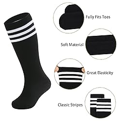 Zando Kids Halloween Cotton Knee High Socks for