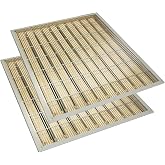 BEEXTM Queen Excluder Beekeeping Queen Excluders for 10 Frame Bee Hive Metal Queen Bee Excluder Metal Queen Excluder for Beehive (2-Pack)