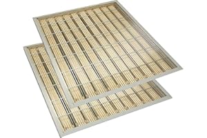 BEEXTM Queen Excluder Beekeeping Queen Excluders Metal Queen Bee Excluder Metal Queen Excluder 10 Frame (2-Pack)