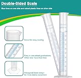Friusate 19Pcs Graduated Cylinders Beakers Set with Droppers Test Tube Brush view 2