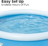 Bestway 10ft Fast Set Pool Above Ground Inflatable Pool 3,800 L view 4