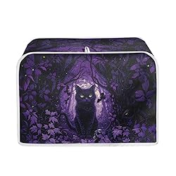 Talayituse Cat Bat Maple Leaves Print 2 Slice