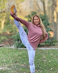 RBX Women's Lightweight Sweater Relaxed Mock Neck