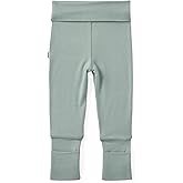 Little Sleepies Newborn Leggings for Girls & Boys, Soft Viscose from Bamboo Leggings w/Fold Over Leg Cuffs, Baby Pants