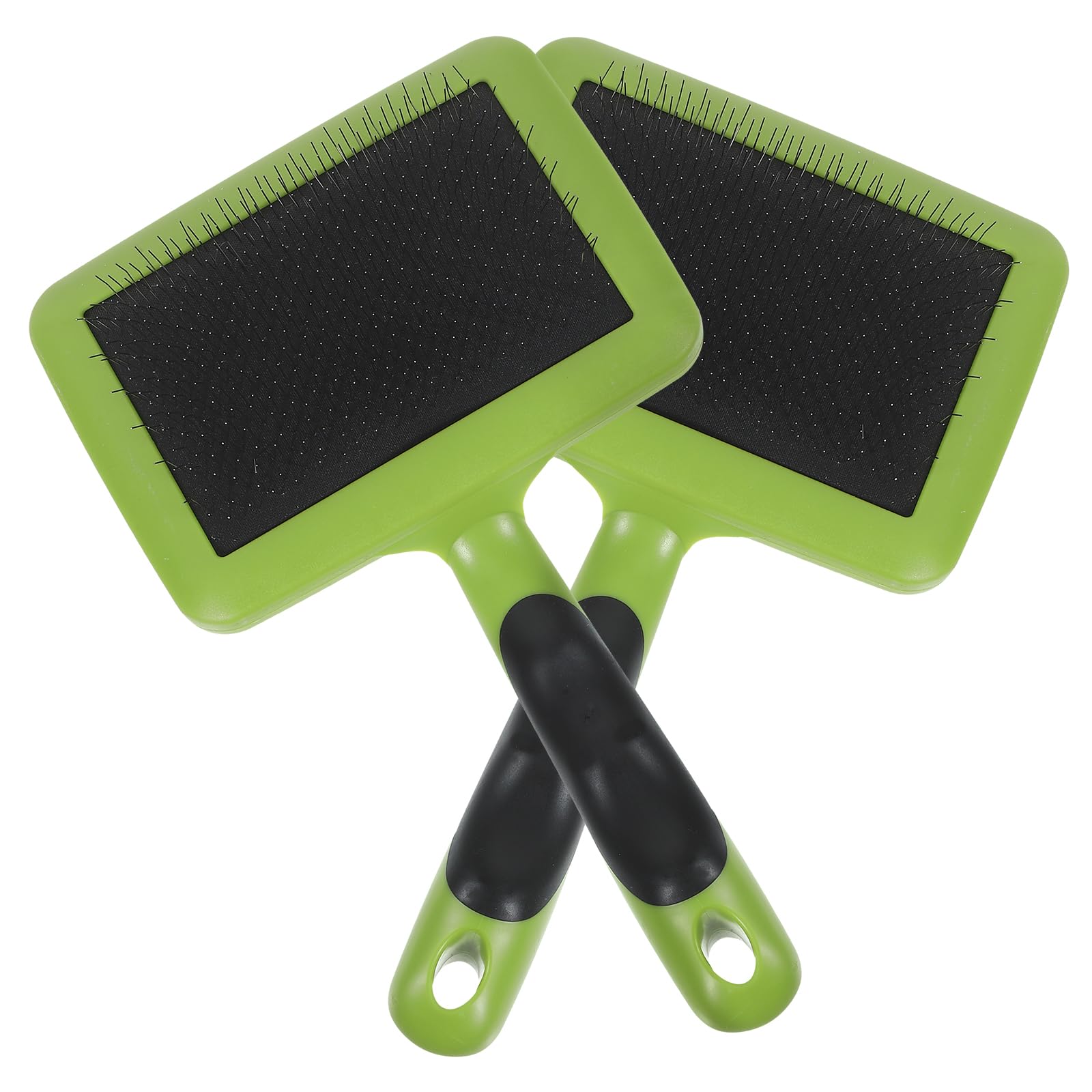 Tofficu 2pcs Needle Felting Tools, Assorted Color Plastic Carders for Wool, Ideal for DIY Craft Projects and Home Use, Wool Felt, Easy to Use for Beginners and Professionals